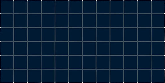2x2 Color Wheel Mosaic Straight Joint  Mosaic Solid-Color Glossy Smooth Ceramic Tile Navy Blue