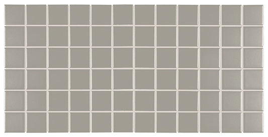2x2 Color Story Mosaics  Mosaic Solid-Color Glossy Smooth Ceramic Tile Slate Gray