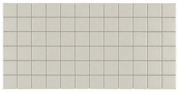 2x2 Color Story Mosaics  Mosaic Solid-Color Glossy Smooth Ceramic Tile Stone Gray