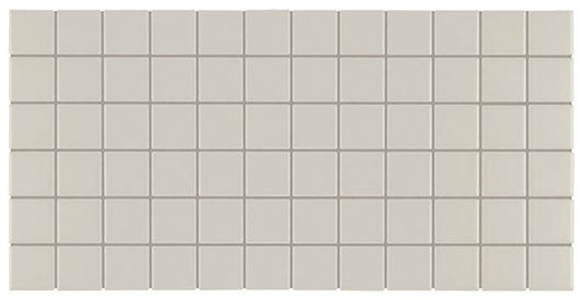 2x2 Color Story Mosaics  Mosaic Solid-Color Glossy Smooth Ceramic Tile Stone Gray