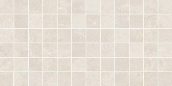 2x2 Platinum Straight Joint  Mosaic Stone-Look Matte Smooth Porcelain Tile White