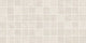 2x2 Platinum Straight Joint  Mosaic Stone-Look Matte Smooth Porcelain Tile White
