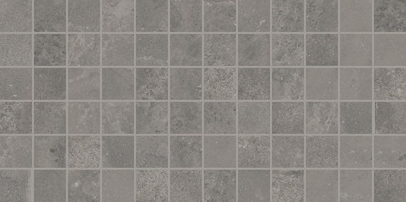 2x2 Platinum Straight Joint  Mosaic Stone-Look Matte Smooth Porcelain Tile Gray