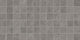 2x2 Platinum Straight Joint  Mosaic Stone-Look Matte Smooth Porcelain Tile Gray