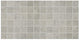 2x2 Historic Limestone  Mosaic Stone-Look Matte Textured Porcelain Tile Brown Gray
