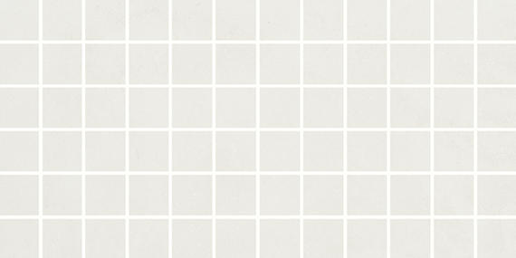 2x2 Portfolio  Mosaic Concrete-Look Matte Smooth Porcelain Tile Soft White
