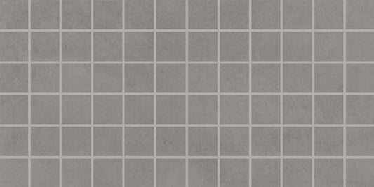 2x2 Portfolio  Mosaic Concrete-Look Matte Smooth Porcelain Tile Taupe Gray