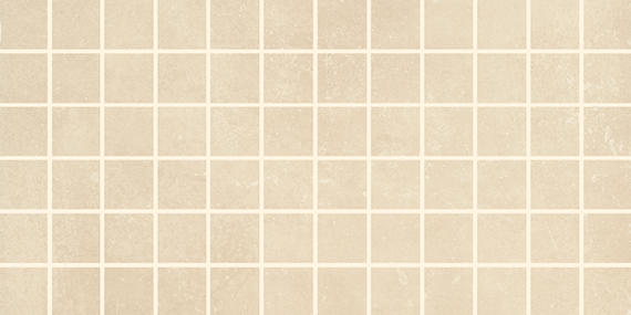 2x2 Portfolio  Mosaic Concrete-Look Matte Smooth Porcelain Tile Cream Beige