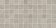 2x2 Reminiscent Grid  Mosaic Concrete-Look Matte Smooth Porcelain Tile Light Gray