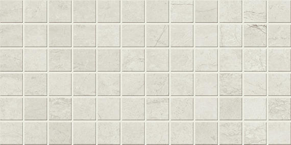 2x2 Stone Theory  Mosaic Stone-Look Matte Smooth Porcelain Tile Stone Beige