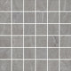 2x2 Marble Obsession  Mosaic Marble-Look Matte Smooth Porcelain Tile Pale Gray