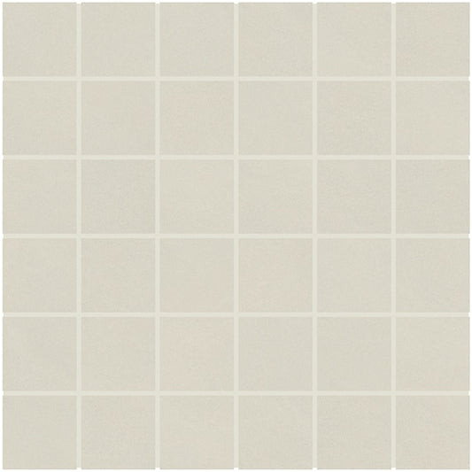 12x12 Modern Oasis Grid Mosaic Stone-Look Matte Smooth Porcelain Tile