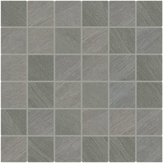 12x12 Modern Oasis Grid Mosaic Stone-Look Matte Smooth Porcelain Tile