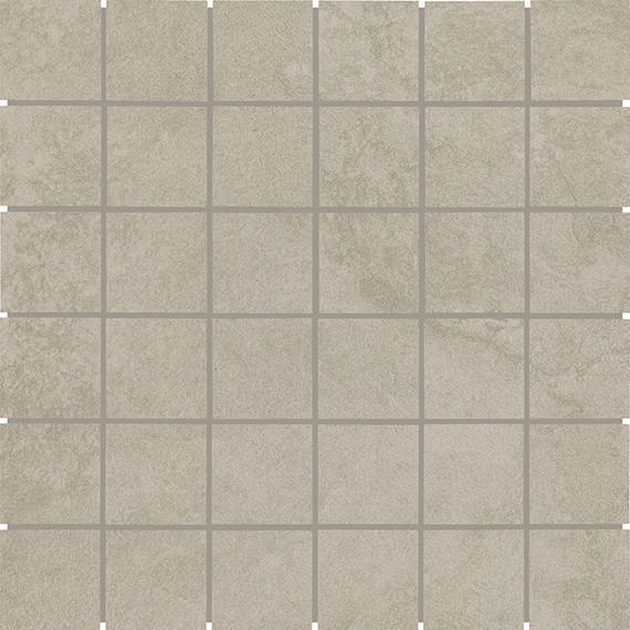 2x2 Choice Straight Joint  Mosaic Stone-Look Matte Smooth Ceramic Tile Dark Beige