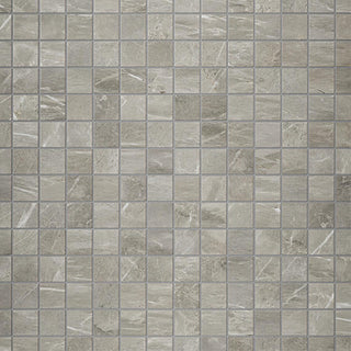 12x24 Platinum Straight Joint Mosaic Marble-Look Matte Smooth Porcelain Tile