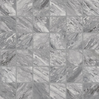 12x12 Marble Attache Lavish Mosaic Marble-Look Matte Smooth Porcelain Tile