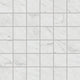 2x2 Marble Attache Lavish  Mosaic Marble-Look Matte Smooth Porcelain Tile Soft White