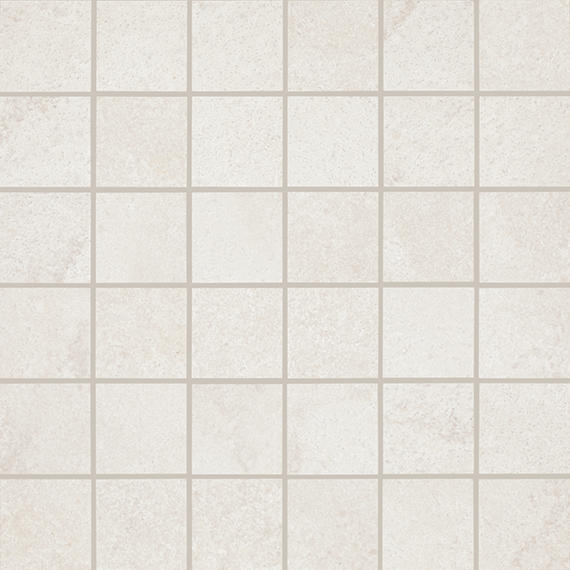 12x12 Haddonstone Straight Joint  Mosaic Stone-Look Matte Smooth Porcelain Tile Peony Beige