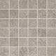12x12 Haddonstone Straight Joint  Mosaic Stone-Look Matte Smooth Porcelain Tile Horizon Taupe