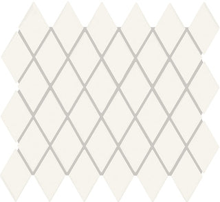 12x13 Color Story Mosaics Diamond Mosaic Solid-Color Glossy Smooth Ceramic Tile