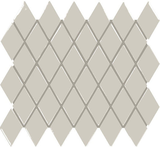 12x13 Color Story Mosaics Diamond Mosaic Solid-Color Matte Smooth Ceramic Tile