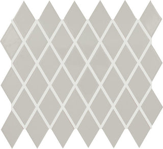 12x13 Color Wheel Retro Diamond Mosaic Solid-Color Glossy Smooth Ceramic Tile