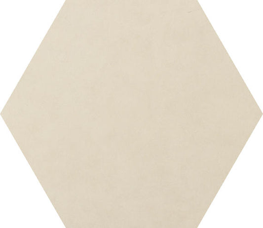 24x20 Bee Hive Hexagon  Natural Concrete-Look Matte Smooth Porcelain Tile Warm Beige