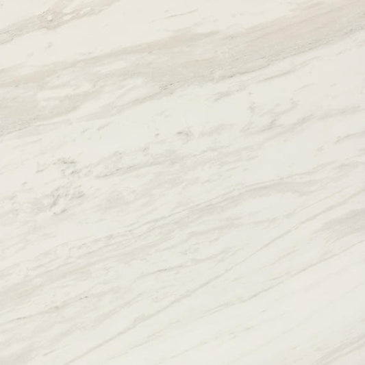 24x24 Perpetuo Light Veining Natural Marble-Look Polished Smooth Porcelain Tile