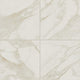 24x24 Perpetuo Light Veining  Natural Marble-Look Polished Smooth Porcelain Tile Cream White