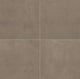 24x24 Chord  Natural Concrete-Look Polished Smooth Porcelain Tile Mocha Brown