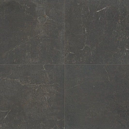 24x24 Historia Light Veining  Natural Marble-Look Polished Smooth Porcelain Tile Light Gray
