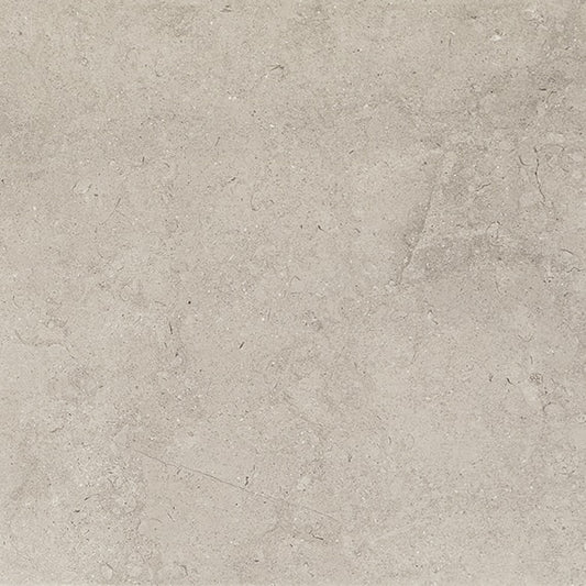 24x24 Modern Formation  Natural Stone-Look Polished Smooth Porcelain Tile Medium Gray