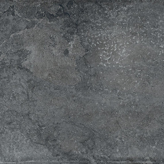 24x24 Creativo   Stone-Look Matte Smooth Porcelain Tile Carbon Gray
