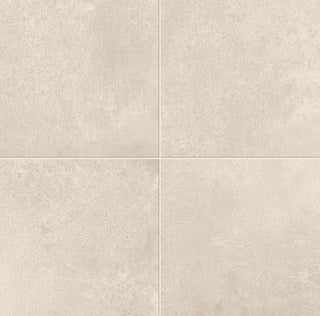 Soft Beige - 24x24 Chord Natural Concrete-Look Matte Smooth Porcelain Tile