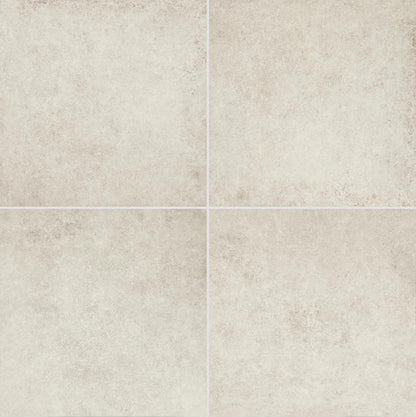 24x24 Historic Limestone  Natural Stone-Look Matte Textured Porcelain Tile Light Beige