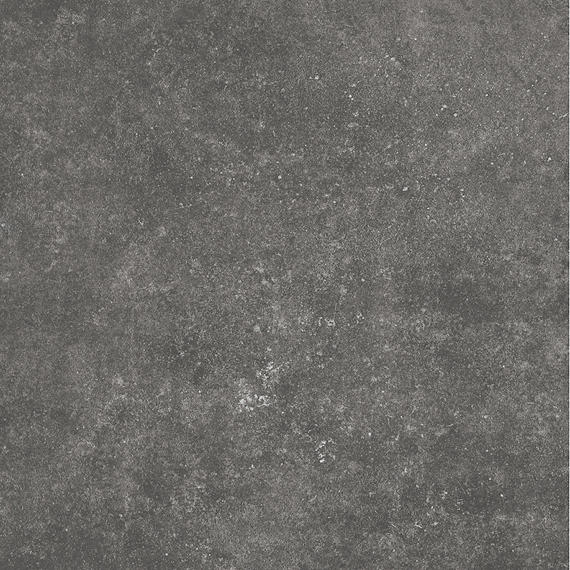 24x24 Historic Limestone  Natural Stone-Look Matte Textured Porcelain Tile Dark Gray