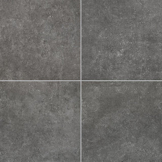 24x24 Historic Limestone Natural Stone-Look Matte Textured Porcelain Tile