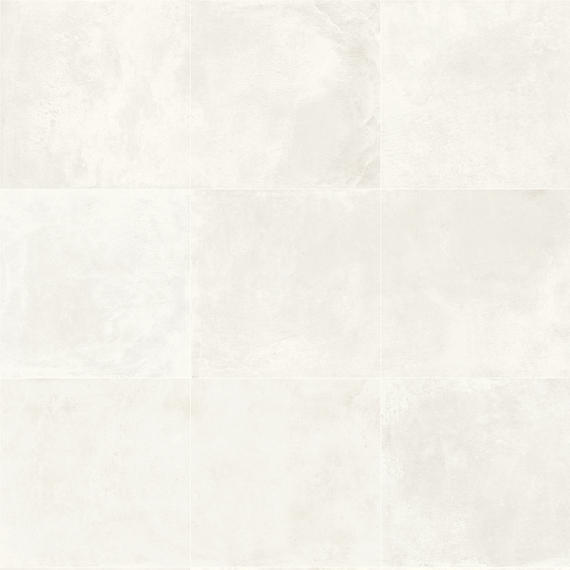 24x24 Portfolio  Natural Concrete-Look Matte Smooth Porcelain Tile Soft White