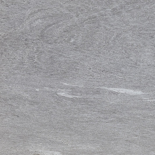 24x24 Ambassador  Natural Stone-Look Matte Smooth Porcelain Tile Mid Grey