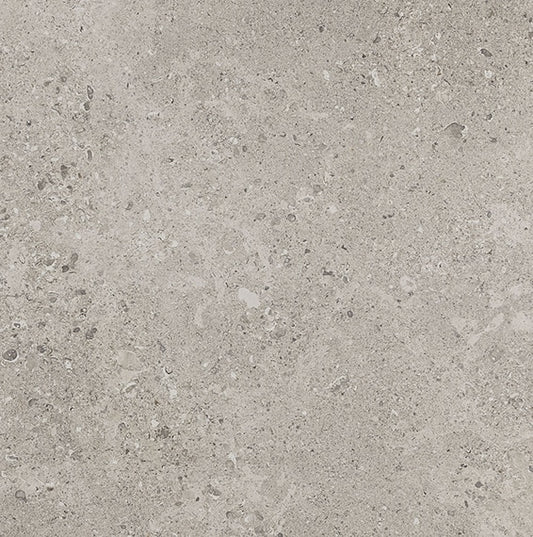 24x24 Dignitary  Natural Stone-Look Matte Smooth Porcelain Tile Gray Stone