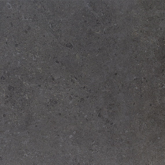 24x24 Dignitary  Natural Stone-Look Matte Smooth Porcelain Tile Dark Charcoal