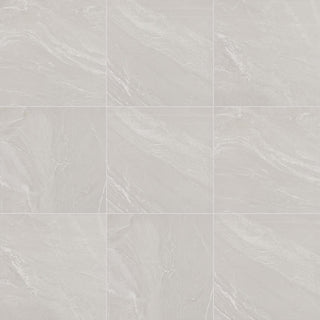 24x24 Vertuo Light Veining Natural Stone-Look Matte Smooth Porcelain Tile
