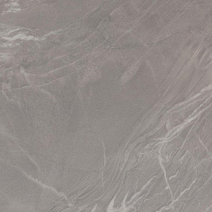 24x24 Vertuo Light Veining  Natural Stone-Look Matte Smooth Porcelain Tile Warm Gray