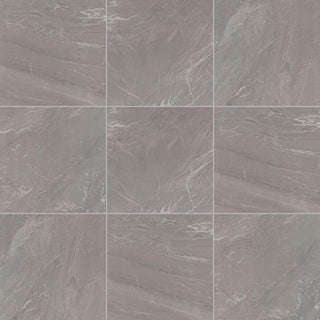 24x24 Vertuo Light Veining Natural Stone-Look Matte Smooth Porcelain Tile