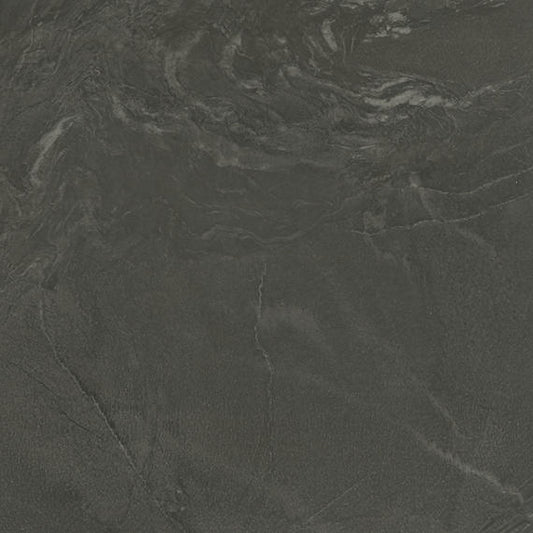 24x24 Vertuo Light Veining  Natural Stone-Look Matte Smooth Porcelain Tile Deep Gray