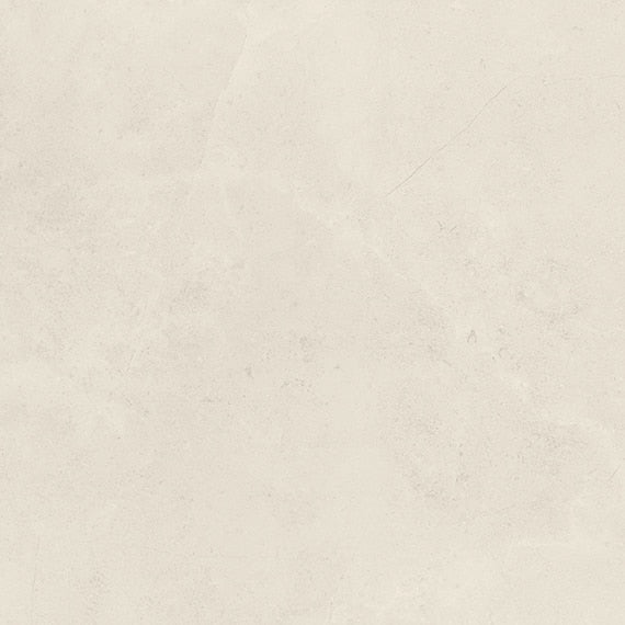 24x24 Modern Formation  Natural Stone-Look Matte Smooth Porcelain Tile White