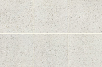 24x24 Outlander Fragment Shard  Natural Terrazzo-Look Matte Smooth Porcelain Tile Light Beige