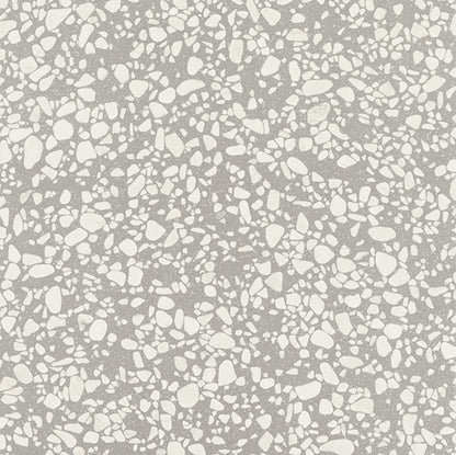 24x24 Outlander Fragment Shard  Natural Terrazzo-Look Matte Smooth Porcelain Tile Cool Gray