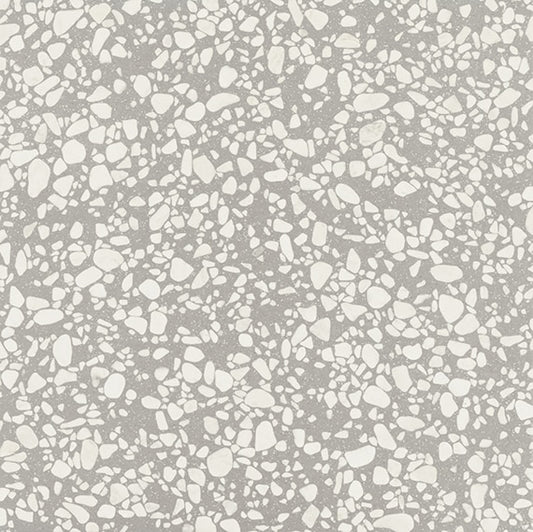 Cool Gray - 24x24 Outlander Fragment Shard Natural Terrazzo-Look Matte Smooth Porcelain Tile