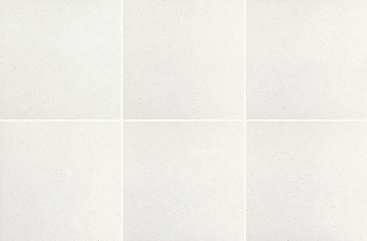 24x24 Outlander Speckled  Natural Stone-Look Matte Smooth Porcelain Tile Soft White